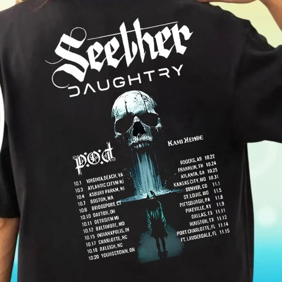 Seether The Surface Seems So Far Tour 2025 T-Shirt, Gift For Fans 134 - Picture 3 of 6